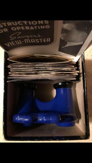 VIEWMASTER MODEL B - MARINE BLUE EDITION EXTREMELY RARE 4