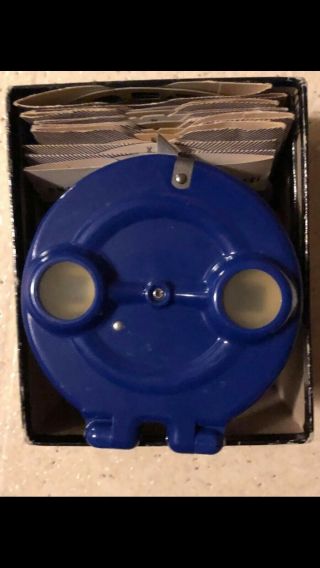 VIEWMASTER MODEL B - MARINE BLUE EDITION EXTREMELY RARE 6