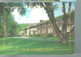 1987 I.  B.  M.  Homestead Johnson City York Ibm Sales Force 100 Club Abandoned