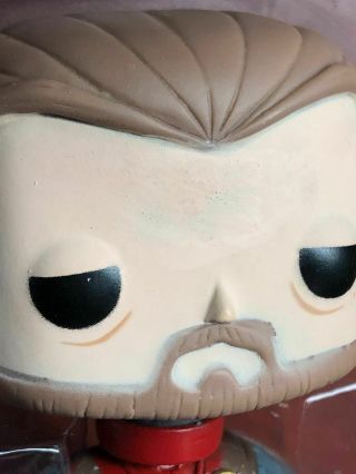 Flawed Funko Pop Game of Thrones Headless Ned Stark SDCC 2013 with Pop Protector 7
