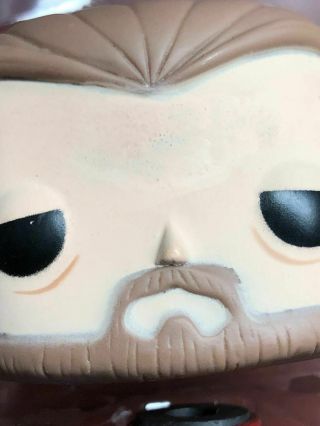 Flawed Funko Pop Game of Thrones Headless Ned Stark SDCC 2013 with Pop Protector 8