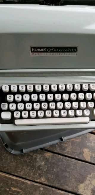 1960s HERMES AMBASSADOR Typewriter 5