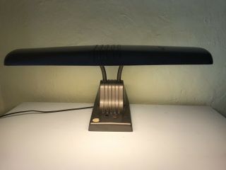 Vintage Dazor Model 1000 Mid - Century Industrial Gooseneck Desk Table Lamp Light 2