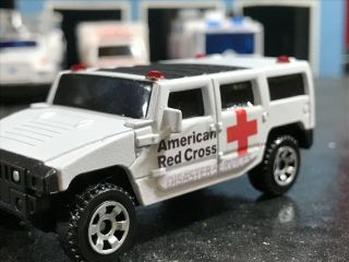 Matchbox Kitbash American Red Cross Hummet Disaster Services