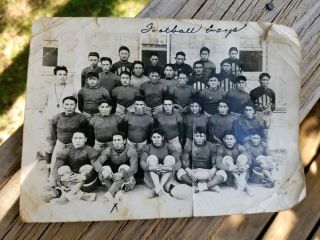Antique America Indian Football Team 1930 