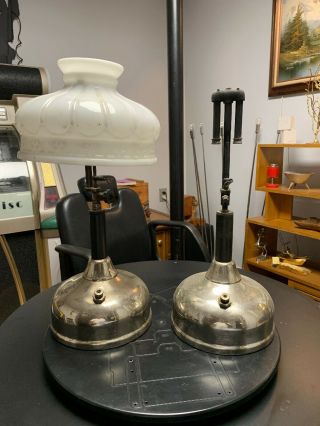 2 Vintage Coleman Quick - Lite Table Lanterns
