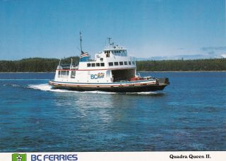 B.  C.  Ferry Quadra Queen Ii,  60 - 80s