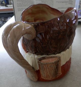 Royal Doulton large character jug,  Sir Francis Drake D6115 hatless,  1940 - 1 5