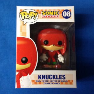 Funko Pop Video Games Sonic The Hedgehog Knuckles 08 Vaulted