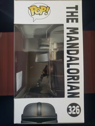 2019 Disney D23 Expo Exclusive The Mandalorian Funko Pop & Limited Release Pin 3
