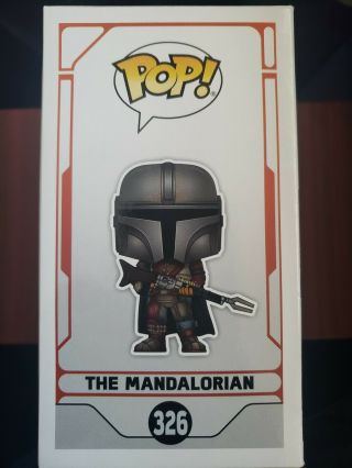 2019 Disney D23 Expo Exclusive The Mandalorian Funko Pop & Limited Release Pin 5