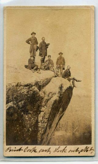 Civil War - Soldiers At Point Lookout - Army Photographer - Dog