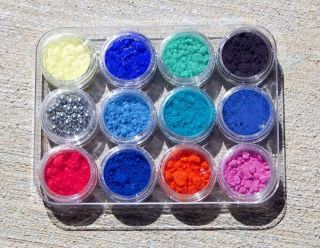 Color Changing Thermochromic Slime Goo Sampler Kit 11 Colors Pigment Powder Heat