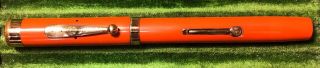 RESTORED Waterman 55 RHR Lever Filler Fountain Pen w/ Fine Flex No.  5 Nib 2