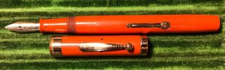 RESTORED Waterman 55 RHR Lever Filler Fountain Pen w/ Fine Flex No.  5 Nib 3