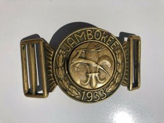 1933 World Scout Jamboree,  Hungary Souvenir Official Buckle