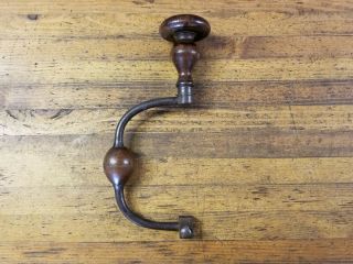 Antique Hand Drill Auger Bit Brace • Rare Henry Boker • German Woodworking Tool☆