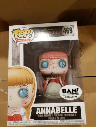 Bam Exclusive Bloody Annabelle Funko Pop