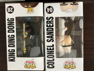 Colonel Sanders w Cane & King Ding Dong Funko Pop Funko Shop Exclusive 2