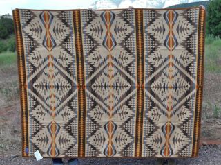 Pendleton Diamond Desert Design - 64 X 80 Wool Blanket - With Tags