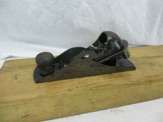 Vintage Stanley No.  220 Adjustable Low Angle Wood Block Plane All Old