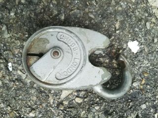 Antique Vintage CHUBB BATTLESHIP PADLOCK High Security Close Shackle Lever Lock 4