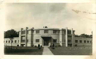 Real Photo Postcard Oswego Hospital,  Oswego,  Kansas - In 1941