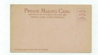 KY Louisville Kentucky antique 1902 PMC post card Gateway Cave Hill Cemetery 2