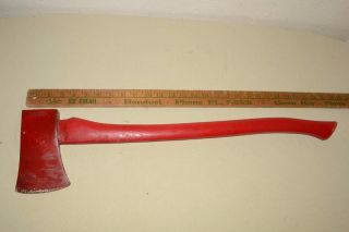 50s Vtg Craftsman Boys Camp Scout Axe Camping 29 " Handle Hiking Hatchet Small