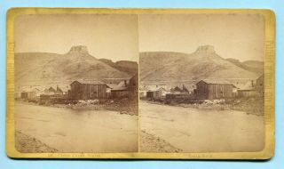1870s Collier’s Colorado Stereoview Table Rock Golden Co