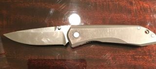 Benchmade 761 Ti - Monolock First Production 34/1000 No Box No Bag Scratches