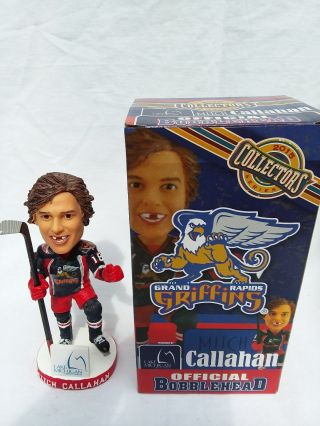 Grand Rapids Griffins Ahl 2015 Mitch Callahan Bobblehead Detroit Red Wings