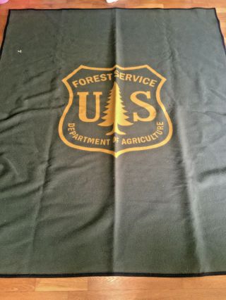 Filson Limited Edition Usfs Forest Service Blanket Made In Usa 64 X 80