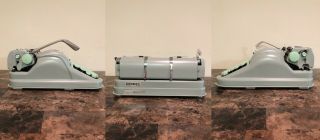 1964 Cursive HERMES 3000 Typewriter with Case and manuals 8