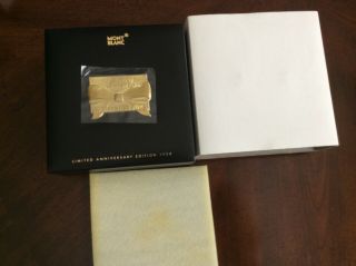 Montblanc Box For 75th Anniversary 1924 Limited Edition (box Only)