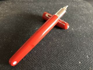 Montblanc M (red) Marc Newson Special Edition Resin Ballpoint Pen - 117601