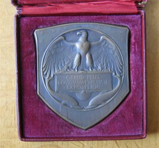 Grand Prize Medal Louisiana Purchase Exposition 1904 St Louis In Case