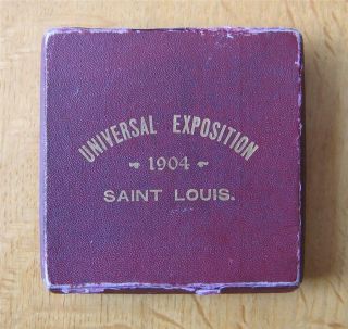 Grand Prize Medal Louisiana Purchase Exposition 1904 St Louis in case 7