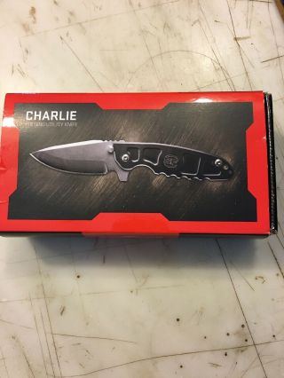 Surefire Charlie Folding Utility Knife Rare Open Box