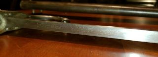 M1866 FRENCH CHASSEPOT YATAGHAN SWORD BAYONET DATED 1872 w/ SCABBARD 8