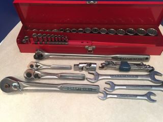 Vintage Craftsman Tool Set — Sockets / Ratchets / Wrenches