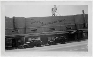 Old Photo Tom Brenemans Restaurant Hollywood Ca 1940s