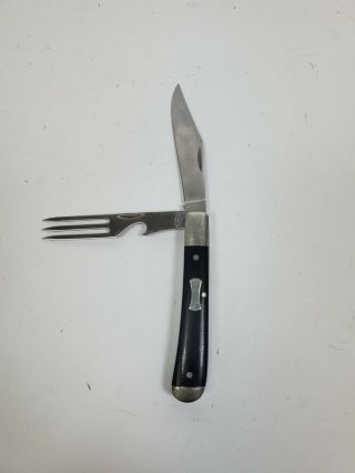 A.  G.  Russell 3 3/4 Inch Knife And Fork Hobo Knife