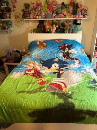 Sega Sonic The Hedgehog Twin Size Bed Comforter 2