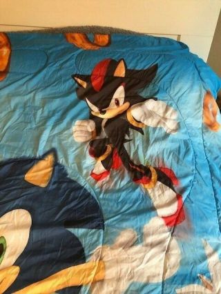 Sega Sonic The Hedgehog Twin Size Bed Comforter 5