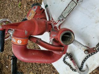 Vintage Akron Brass Fire Equipment Water Cannon Monitor Deck Gun 2