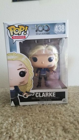 Funko Pop Tv The 100 Clarke Griffin 438 - Some Box Damage,  See Photos