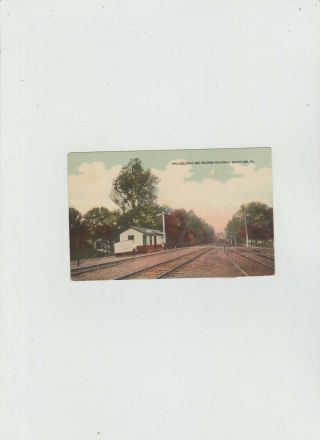 Philadelphia And Reading Railroad Station,  Grantham,  Pa.