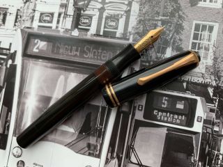 Vintage restored Danish late 1940s MONTBLANC 246 PiF fountain pen 6