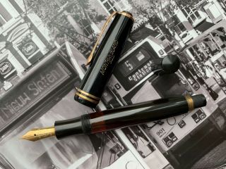 Vintage restored Danish late 1940s MONTBLANC 246 PiF fountain pen 8